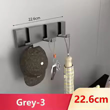 Hidden Folding Hooks on the Wall Behind the Hit Hole Luxurious Hanging